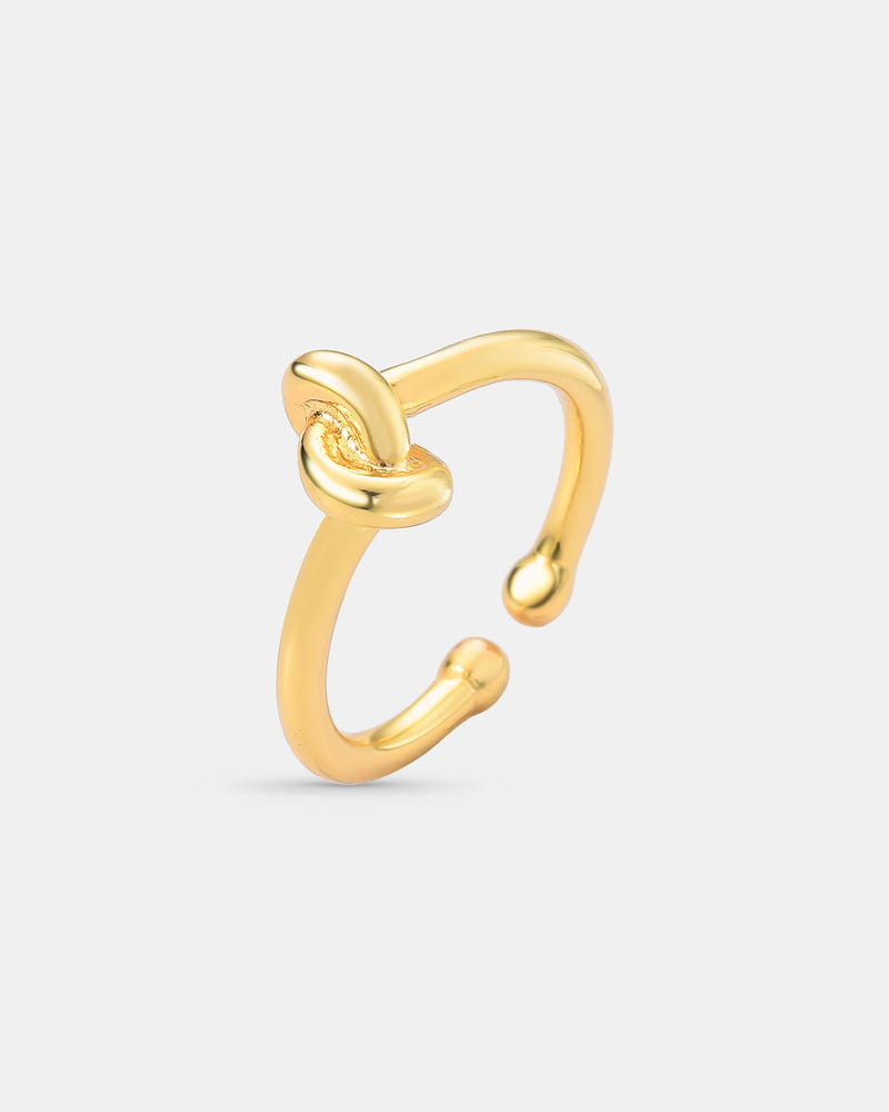 Anel Nozinho Banhado a Ouro