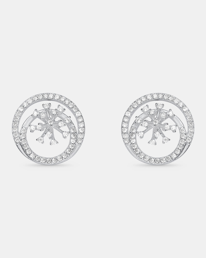 Brinco Buquê Banhado a Prata