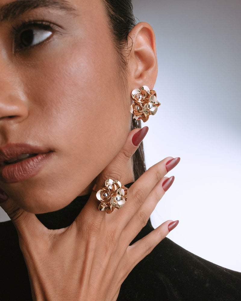 Brinco Vaidade Banhado a Ouro