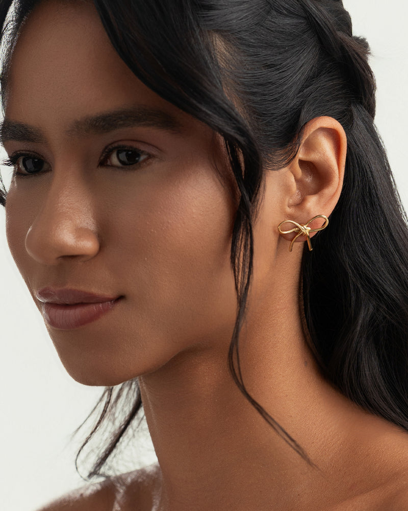 Brinco La Vie Banhado a Ouro