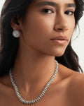 Colar Glamour Banhado a Prata